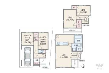 足立区青井2丁目 一戸建て