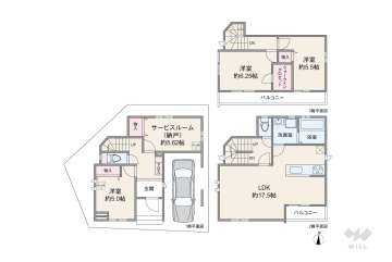 足立区青井2丁目 一戸建て