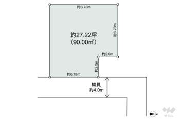 高槻市高西町 土地