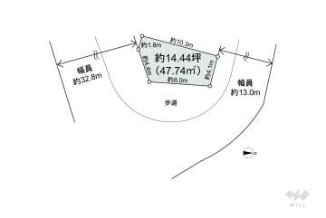 高槻市西冠3丁目 土地