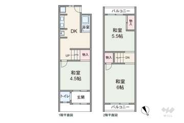 大阪市淀川区十八条3丁目 テラスハウス