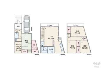 高槻市宮田町1丁目 一戸建て