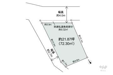 北区神谷3丁目 土地