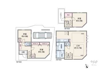 中野区中野6丁目 一戸建て