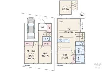 大田区西糀谷3丁目 一戸建て