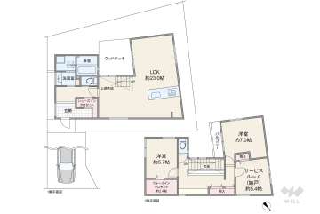 高槻市桜ケ丘南町 一戸建て