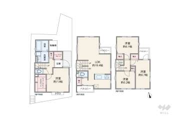 川崎市中原区上丸子天神町 一戸建て