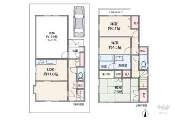 西宮市分銅町 一戸建て