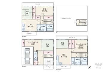 大阪市東淀川区豊里6丁目 一戸建て