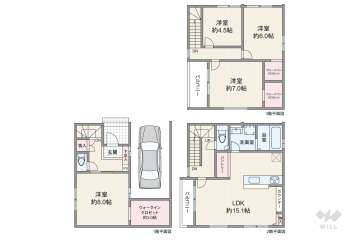 名古屋市昭和区元宮町5丁目 一戸建て