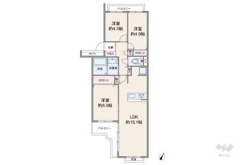 芦屋伊勢町ハウス2580万円：間取り図