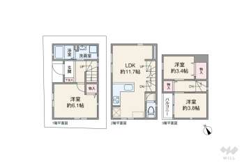 北区栄町 一戸建て