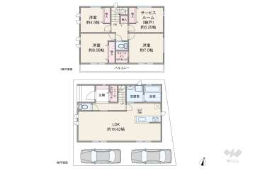 足立区鹿浜4丁目 一戸建て