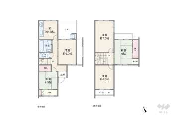 瀬戸市八幡台7丁目 テラスハウス