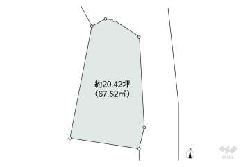 高槻市神内2丁目 土地
