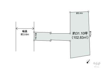 川崎市宮前区犬蔵1丁目 土地