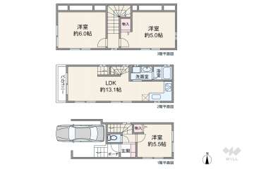 目黒区目黒本町1丁目 一戸建て