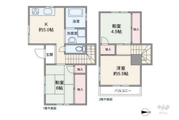 足立区六月3丁目 一戸建て