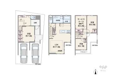 名古屋市瑞穂区大喜新町4丁目 一戸建て