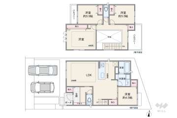名古屋市守山区下志段味5丁目 一戸建て