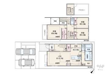 春日井市東野町西2丁目 一戸建て