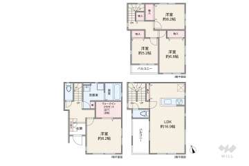 川口市領家3丁目 一戸建て