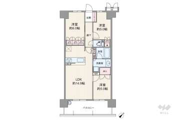 MIRAIMO SQUARE4380万円：間取り図