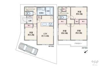 足立区神明2丁目 一戸建て