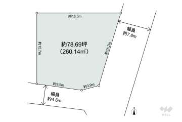 高槻市奥天神町2丁目 土地