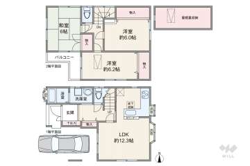 足立区六月2丁目 一戸建て