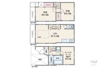 渋谷区本町2丁目 一戸建て