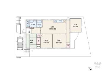 高槻市大和1丁目 一戸建て