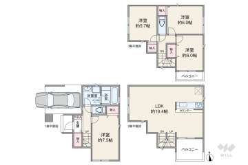 北区神谷3丁目 一戸建て