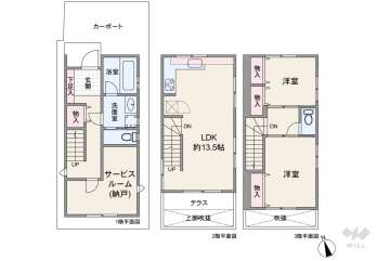 品川区西品川1丁目 一戸建て