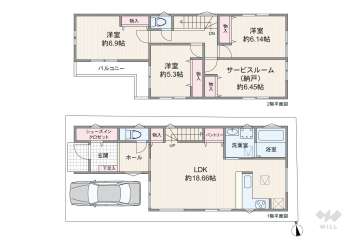 足立区興野2丁目 一戸建て