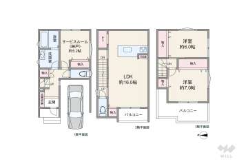 高槻市川添1丁目 一戸建て