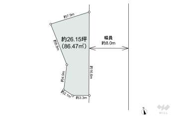 中野区江原町1丁目 土地