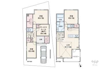 杉並区宮前1丁目 一戸建て