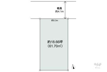 高槻市東五百住町2丁目 土地