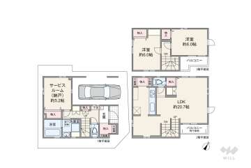 足立区南花畑4丁目 一戸建て