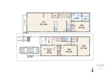 足立区西新井3丁目 一戸建て