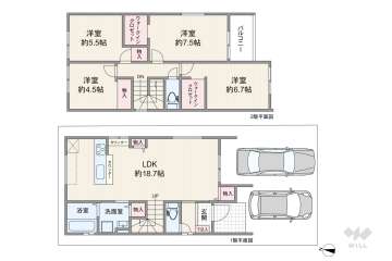 名古屋市中川区九重町 一戸建て