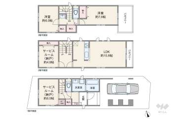 川崎市高津区溝口6丁目 一戸建て