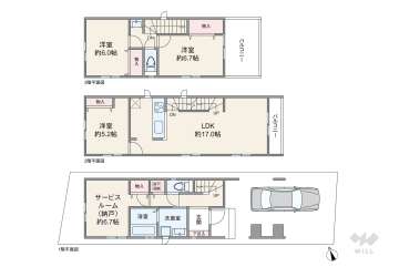 川崎市高津区溝口6丁目 一戸建て