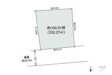 尾張旭市旭前町1丁目 土地