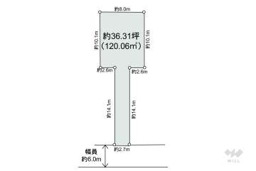 川口市八幡木2丁目 土地