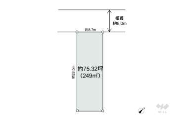 名古屋市名東区上菅1丁目 土地