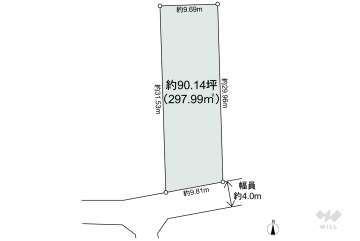 春日井市上条町9丁目 土地