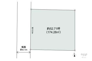 高槻市東上牧2丁目 土地