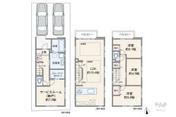 名古屋市昭和区阿由知通1丁目 一戸建て